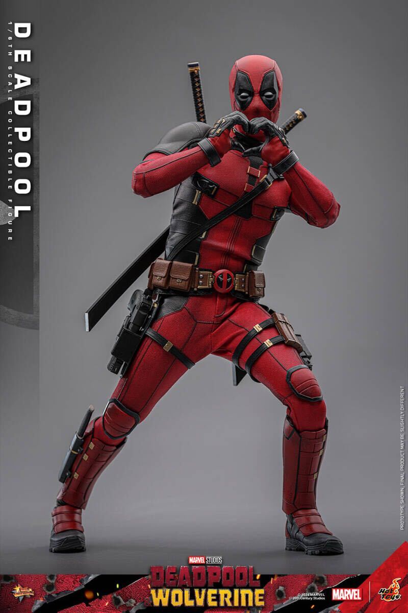 ホットトイズ 1/6 デッドプール＆ウルヴァリン デッドプール 通常.Ver