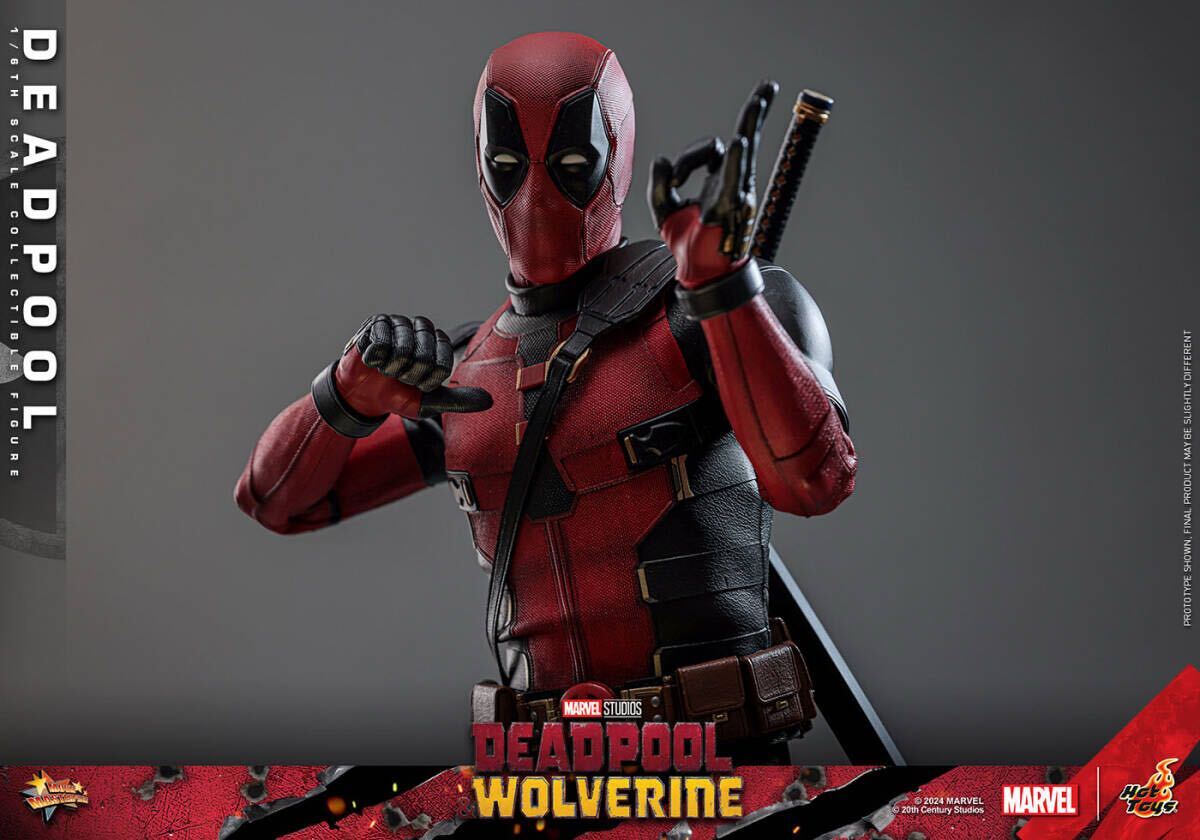 ホットトイズ 1/6 デッドプール＆ウルヴァリン デッドプール 通常.Ver
