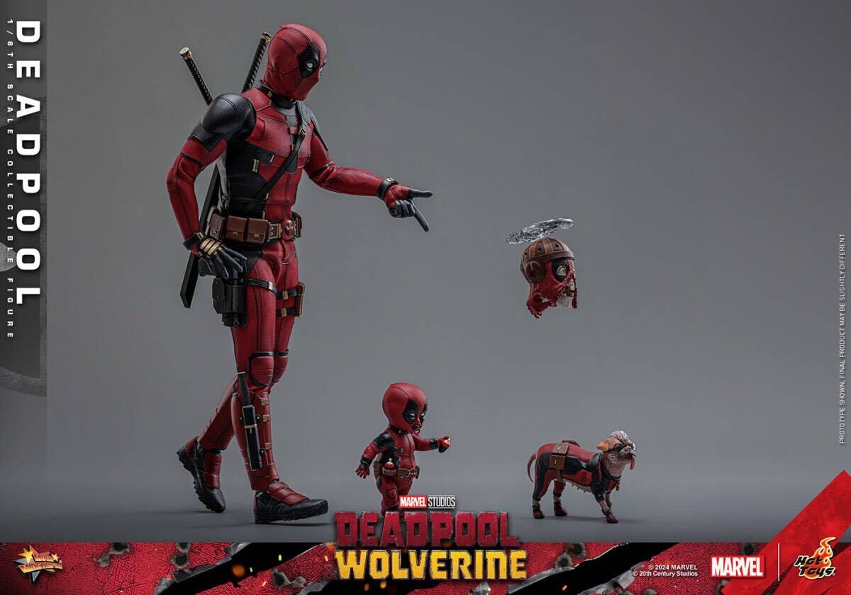 ホットトイズ 1/6 デッドプール＆ウルヴァリン デッドプール 通常.Ver