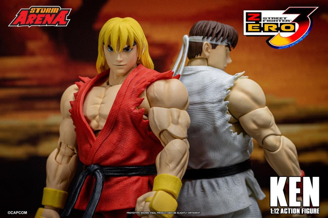 Storm Toys 1/12 ストリートファイター ケン SFSA01 Baki Street