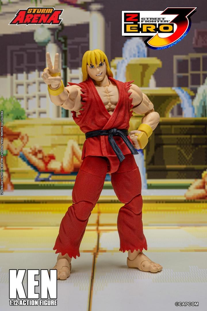 Storm Toys 1/12 ストリートファイター ケン SFSA01 Baki Street
