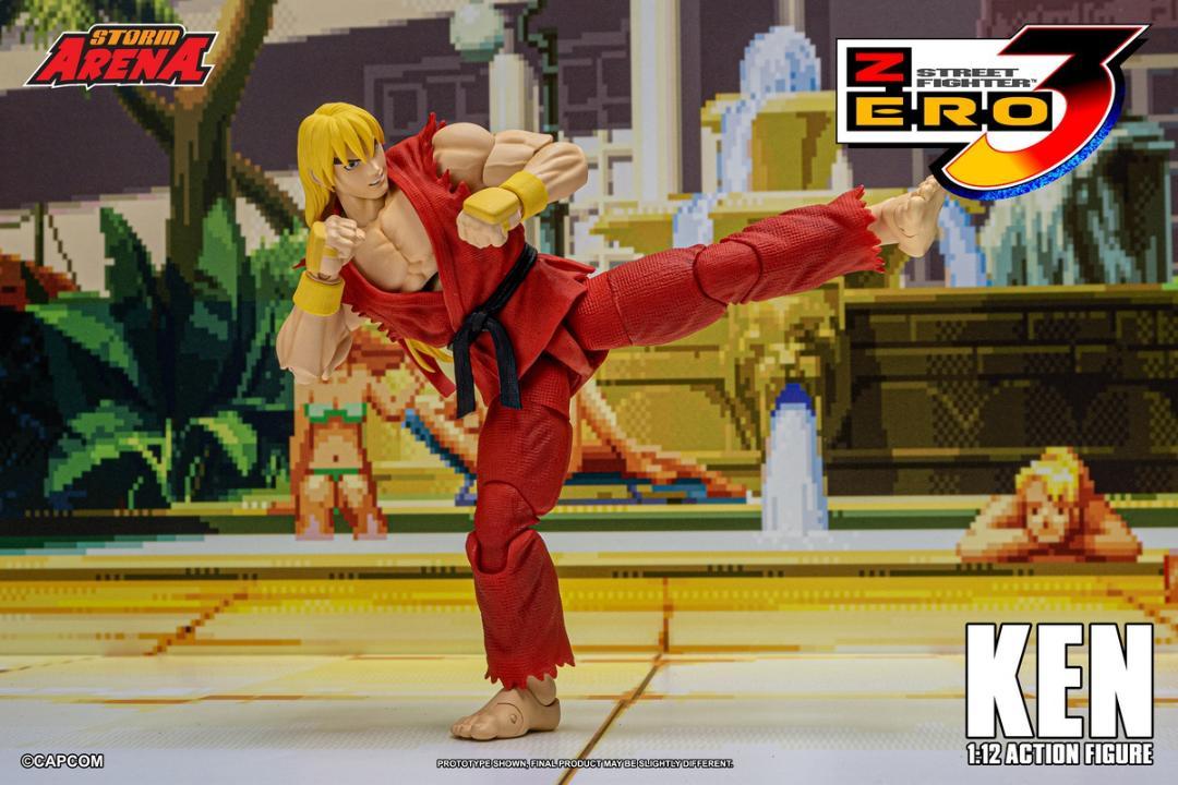 Storm Toys 1/12 ストリートファイター ケン SFSA01 Baki Street