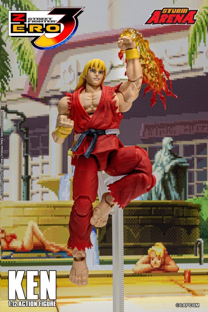 Storm Toys 1/12 ストリートファイター ケン SFSA01 Baki Street