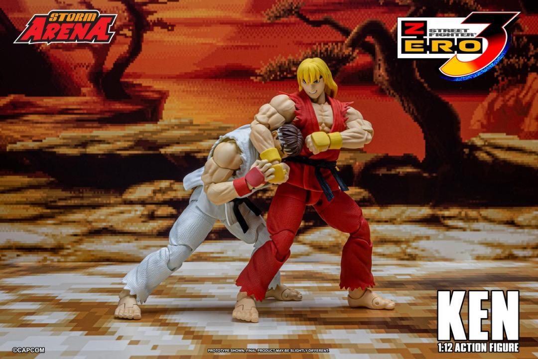 Storm Toys 1/12 ストリートファイター ケン SFSA01 Baki Street
