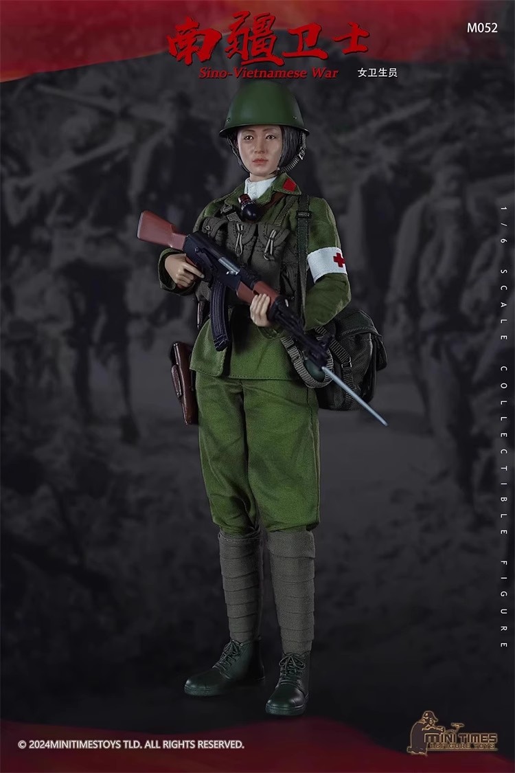 予約 mini times toys 1/6 対越自衛反撃戦 女性衛生兵 M052 Female