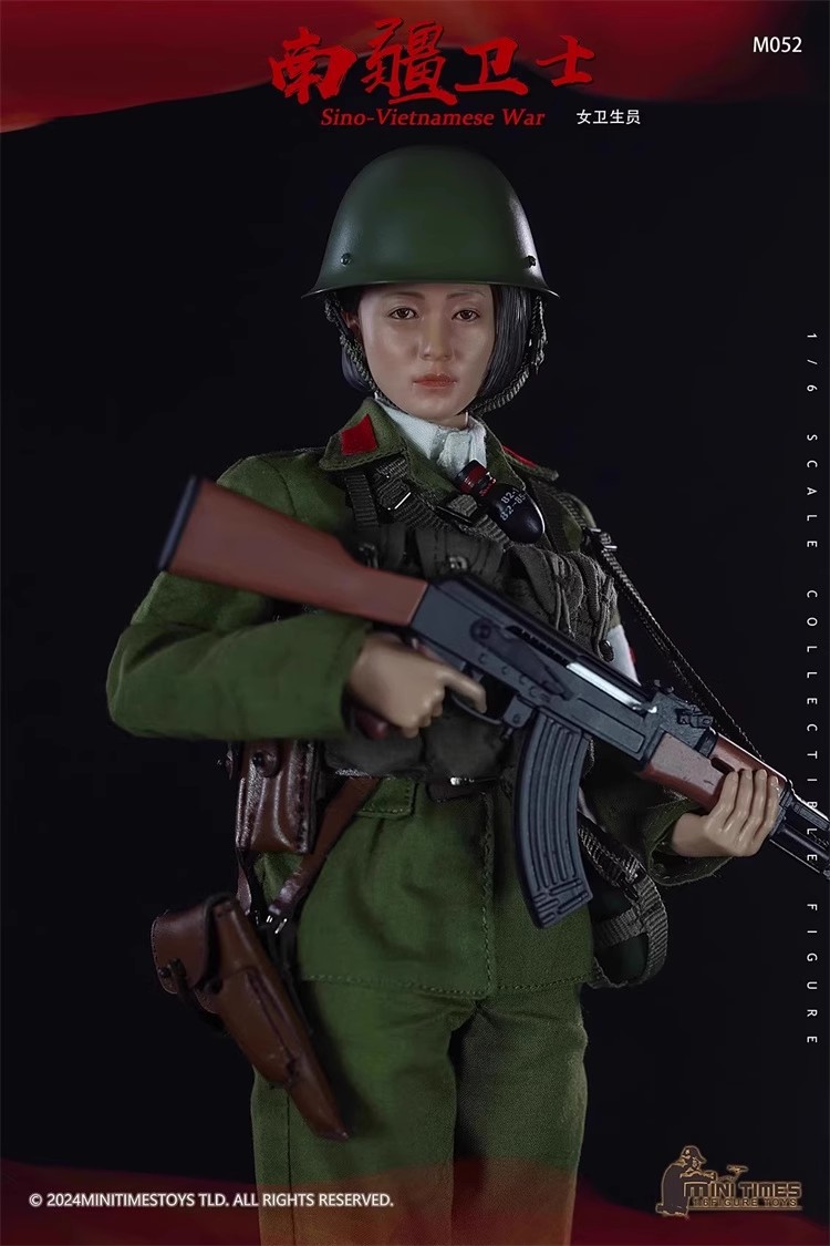 予約 mini times toys 1/6 対越自衛反撃戦 女性衛生兵 M052 Female