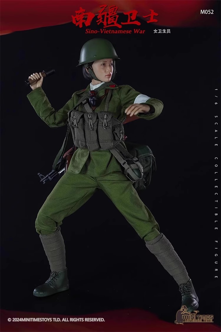 予約 mini times toys 1/6 対越自衛反撃戦 女性衛生兵 M052 Female