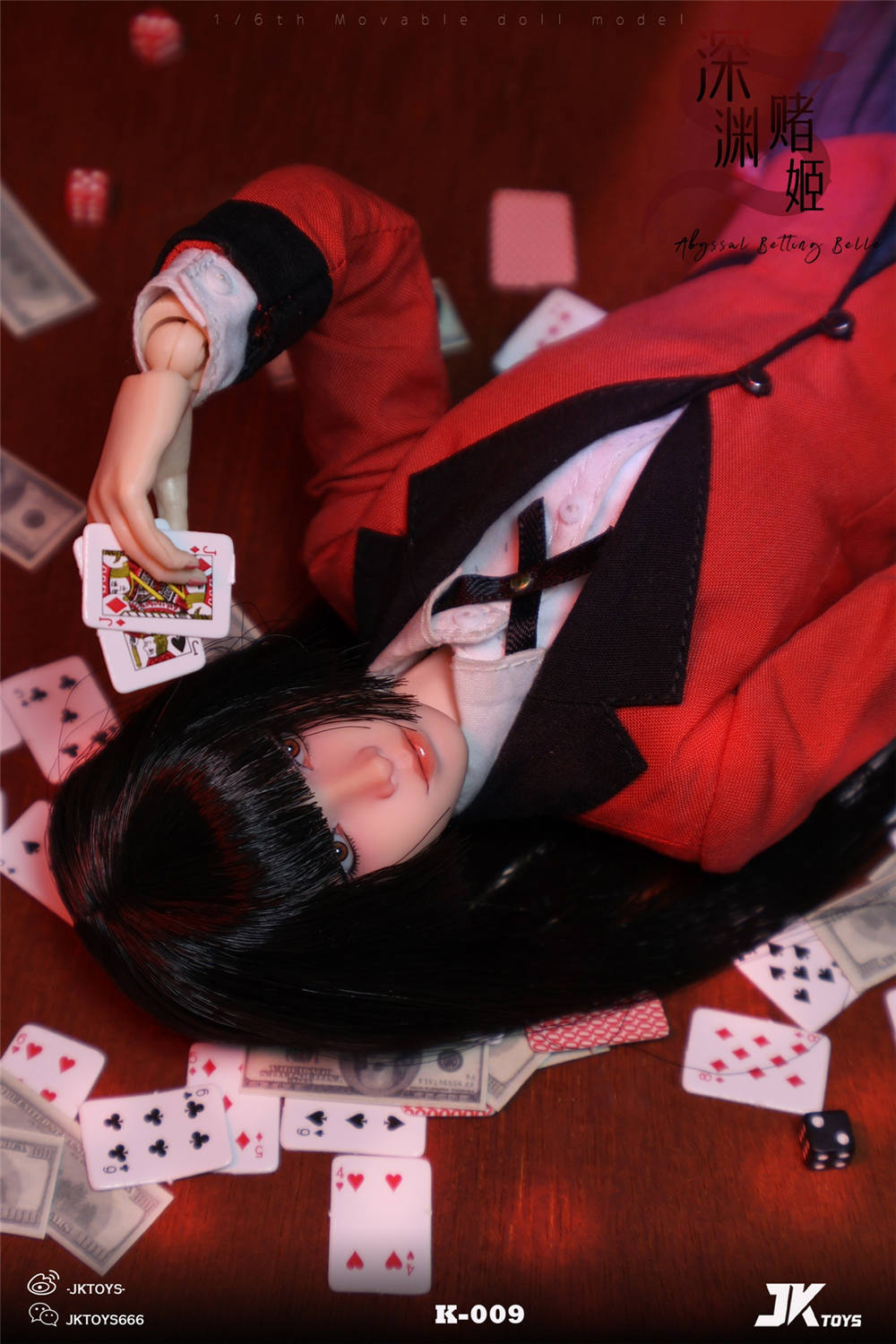 JKTOYS Studio Yumeko 1/6 アクションフィギュア K-009 JKTOYS 1/6