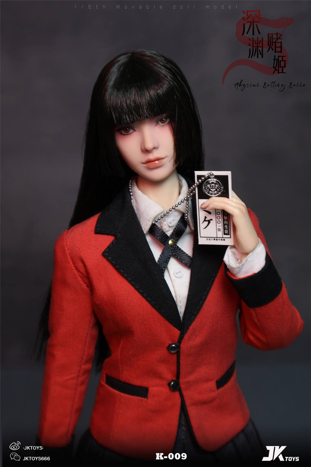 JKTOYS 1/6 深淵の賭博嬢 ユメコ コスプレ版 K-009 Abyssal Betting 