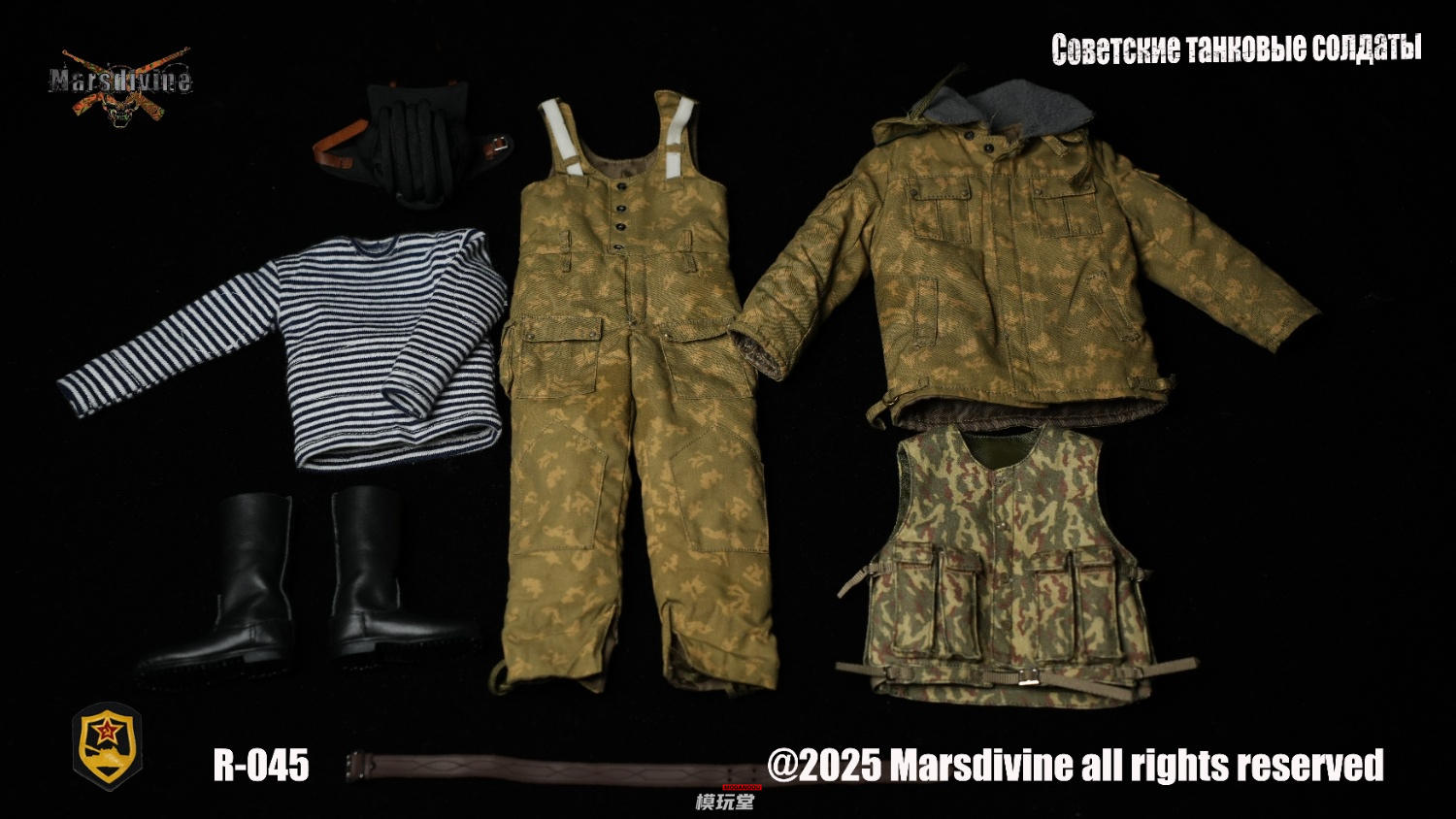 予約 Mars divine 1/6 ソビエト軍 イエローフラワー迷彩 RUS-045