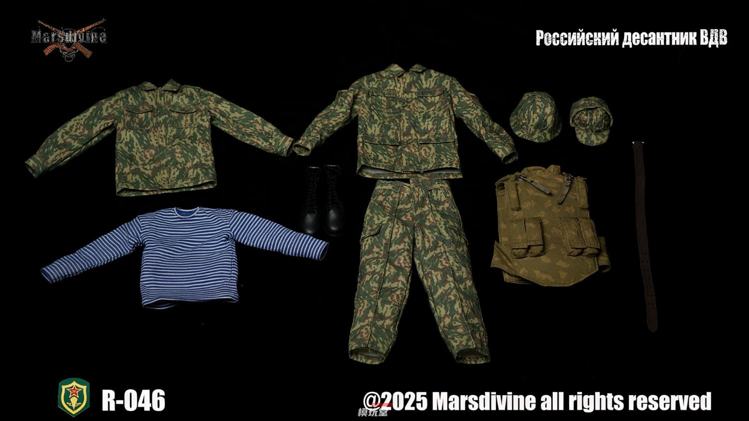 予約 Mars divine 1/6 ソビエト軍 イエローフラワー迷彩 RUS-045