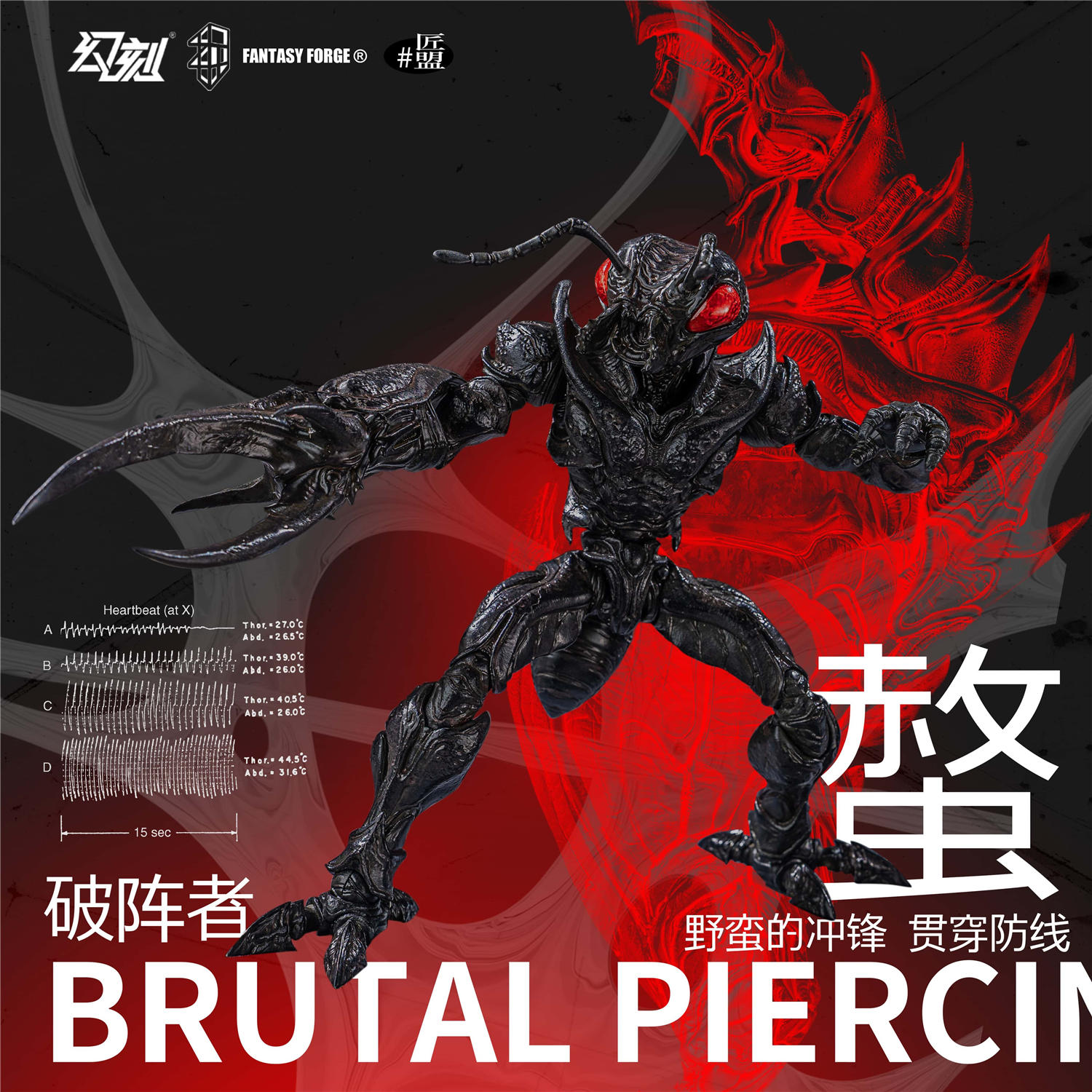 予約 Fantasy Forge x Maestro Union 1/12 B.I.W 蟻型兵器 蛻 ANT01