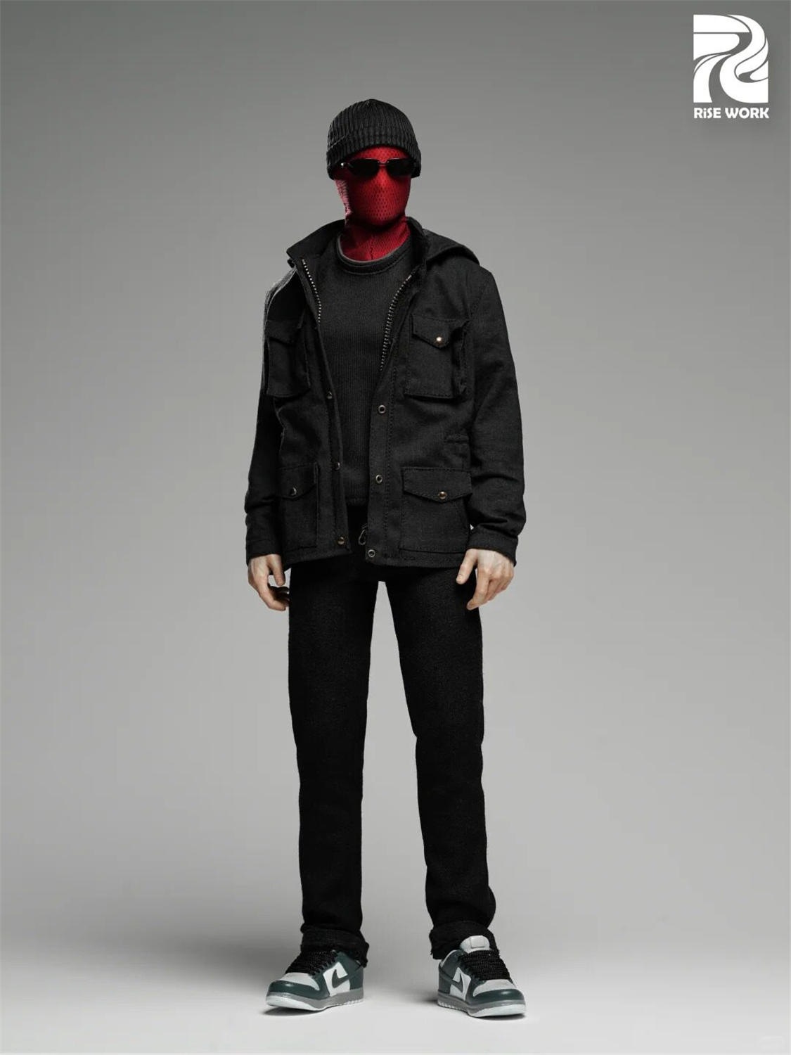 Rise Work RW03 カスタムセット / ホットトイズ スパイダーマン スパイダーマン3』ブラックスーツのスパイダーマンをホットトイズが1/6