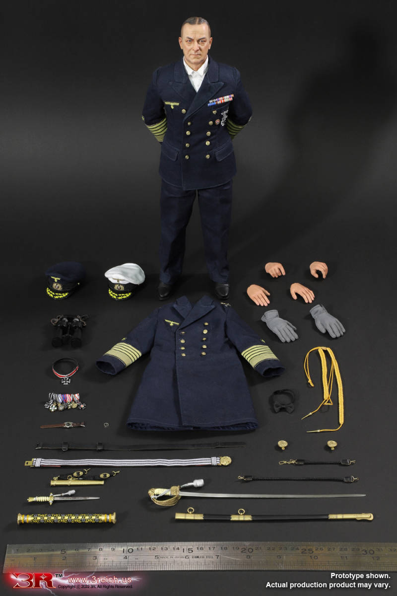 3R GM650 WW2ドイツ海軍総司令官 エーリヒ・レーダー 1/6 3R 1/6 WW2 ドイツ海軍 総司令官 エーリヒ・レーダー 未開封新品 GM650