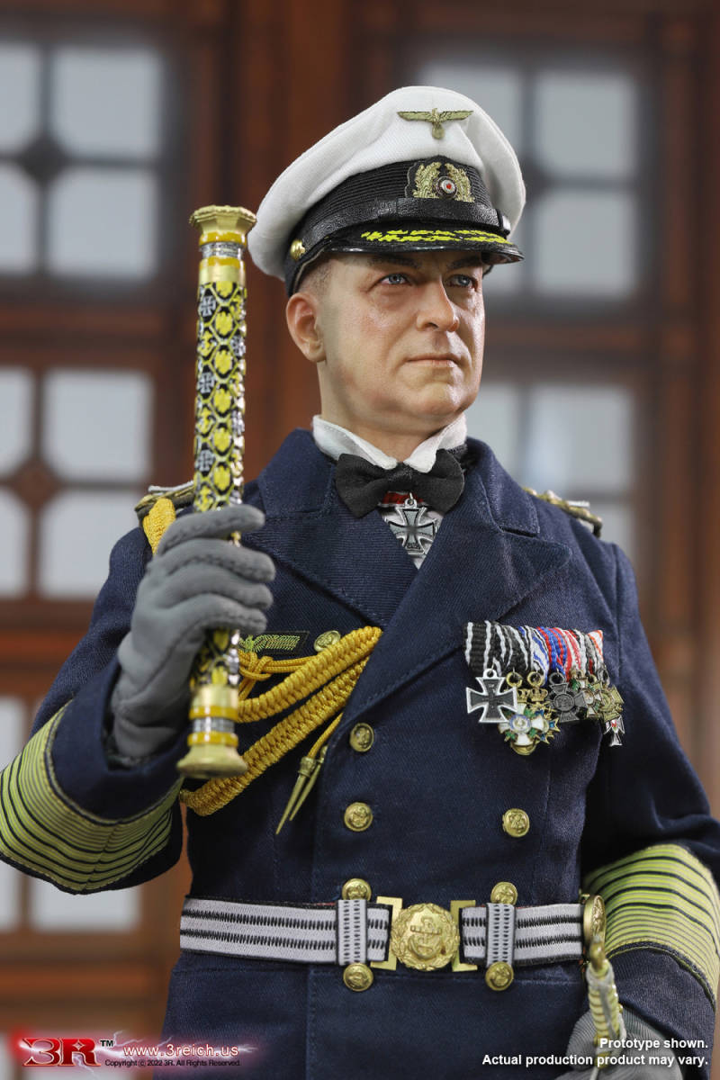 3R 1/6 WW2 ドイツ海軍 総司令官 エーリヒ・レーダー 未開封新品 GM650