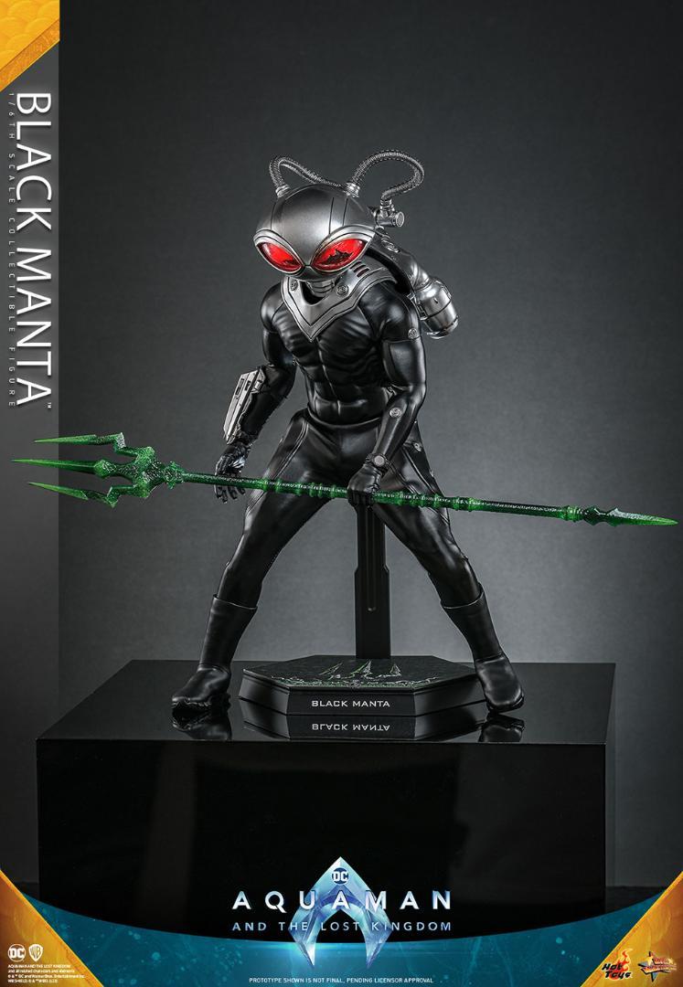 ホットトイズ　ブラックマンタ　フィギュア ホットトイズ 1/6 アクアマン 失われた王国 ブラックマンタ 未開封新品