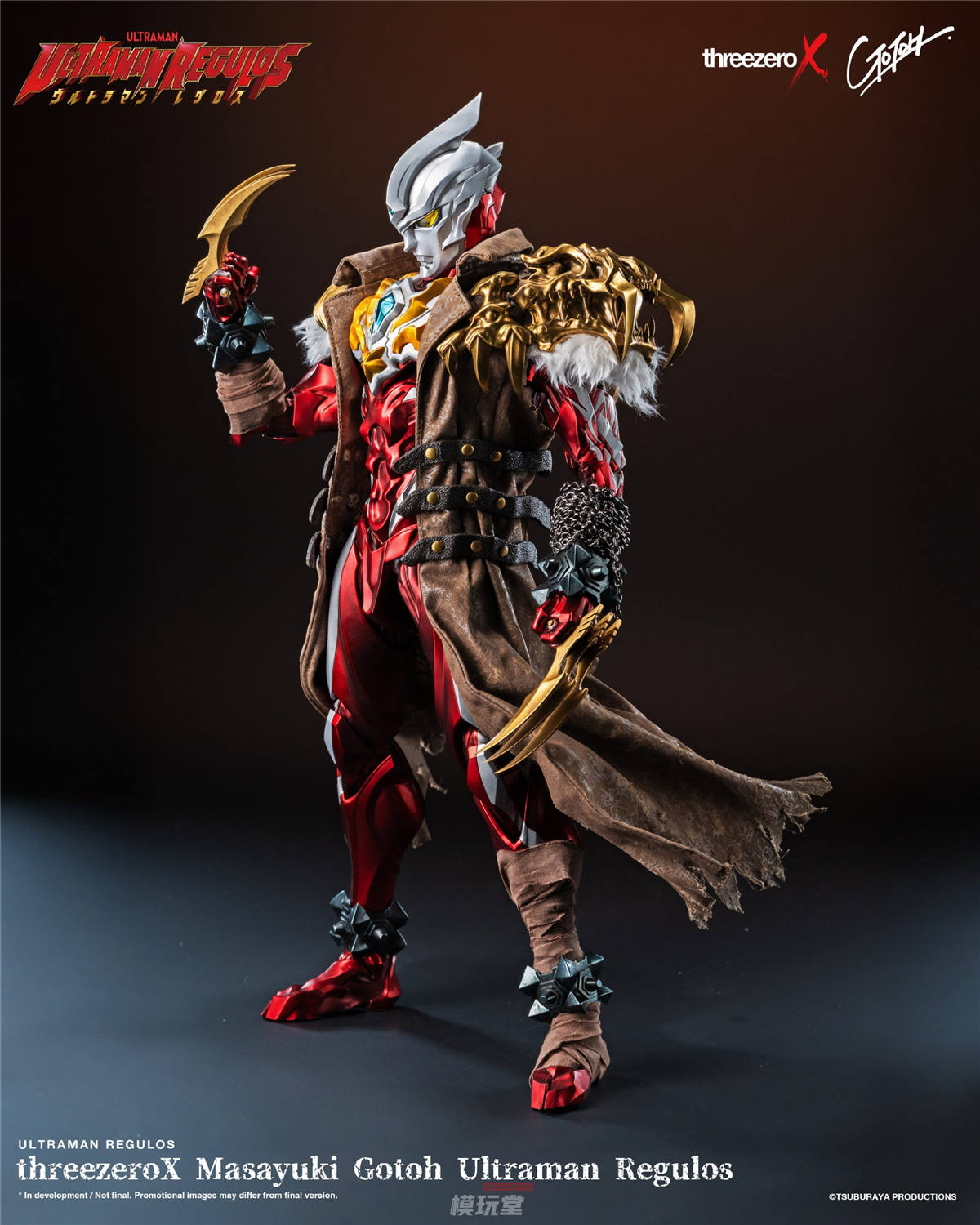 予約 threezero X 後藤正行 『ウルトラマンレグロス』 ウルトラマン