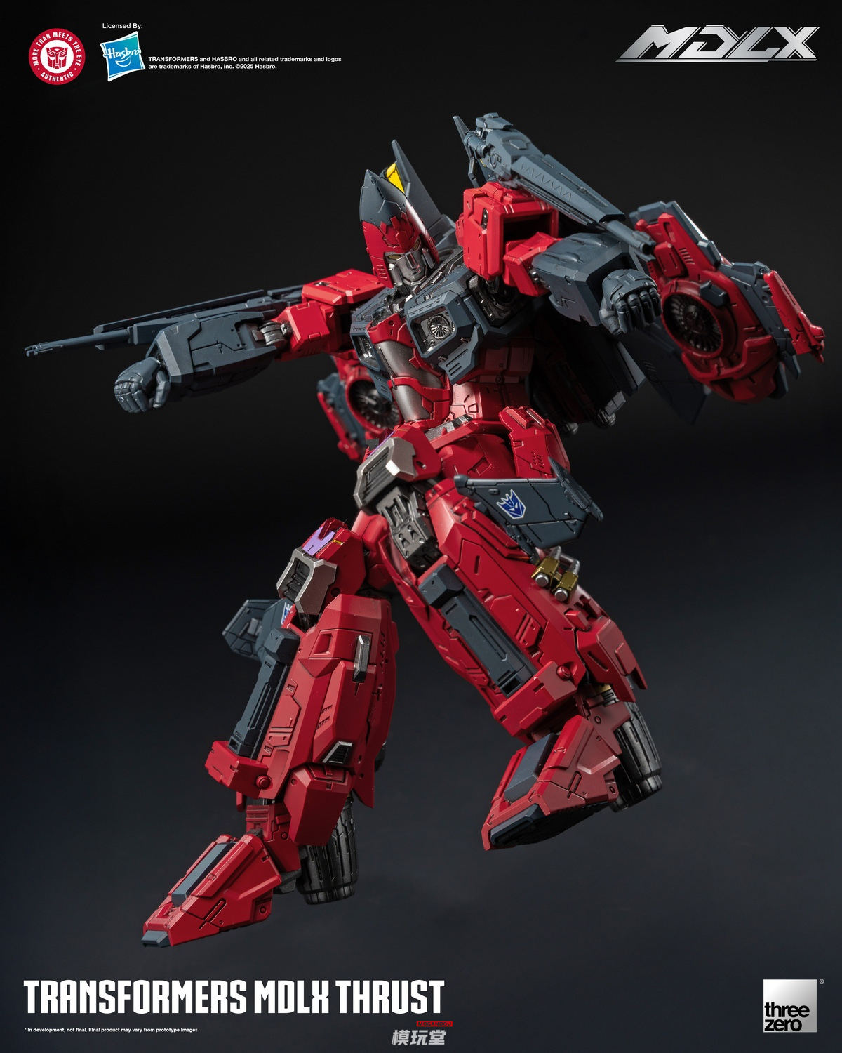 予約 threezero MDLX 『トランスフォーマー』スラスト 3Z0889