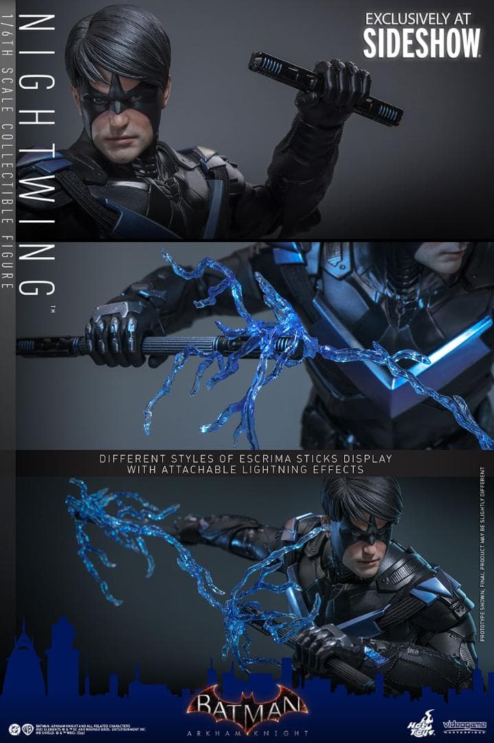 ホットトイズ 1/6 『バットマン：アーカム・ナイト』ナイトウィング