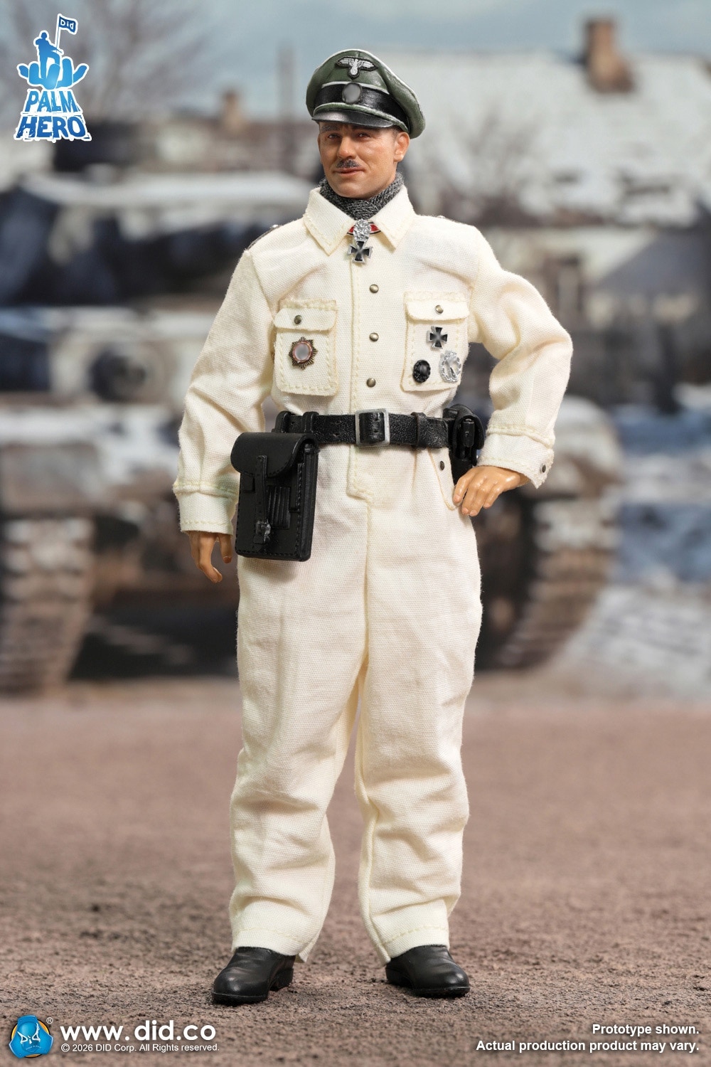 予約 DID 1/12 WW2 ドイツ武装親衛隊 指揮官 クルト・マイヤー XD80041