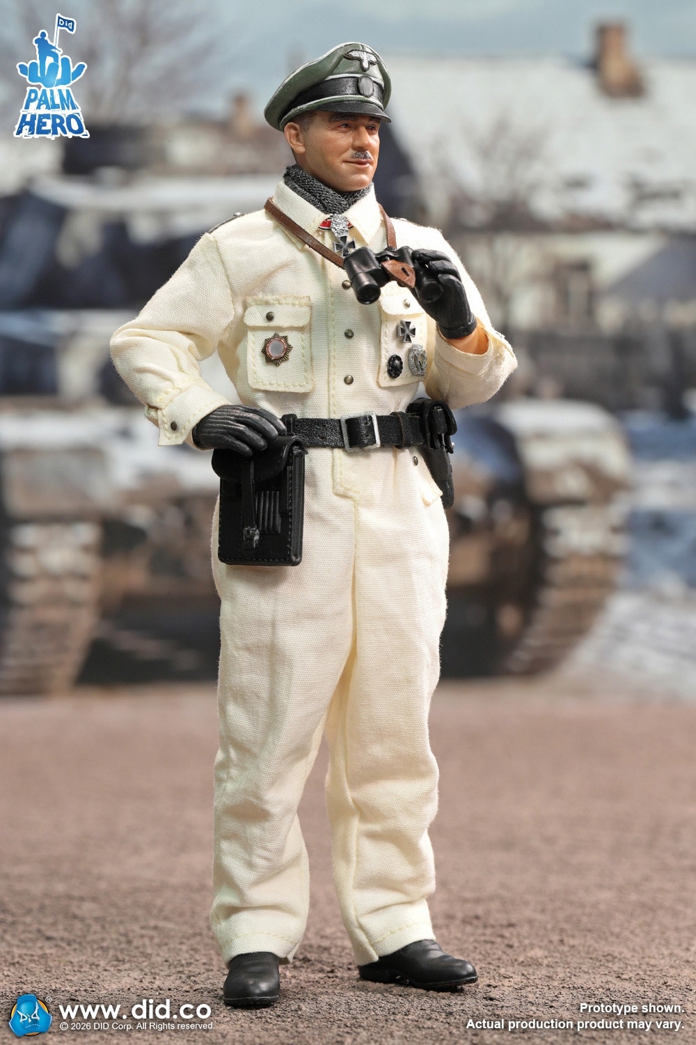 予約 DID 1/12 WW2 ドイツ武装親衛隊 指揮官 クルト・マイヤー XD80041