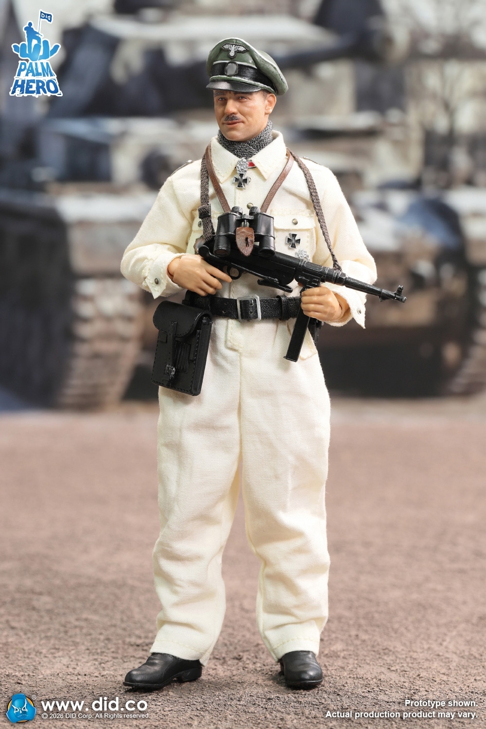 予約 DID 1/12 WW2 ドイツ武装親衛隊 指揮官 クルト・マイヤー XD80041