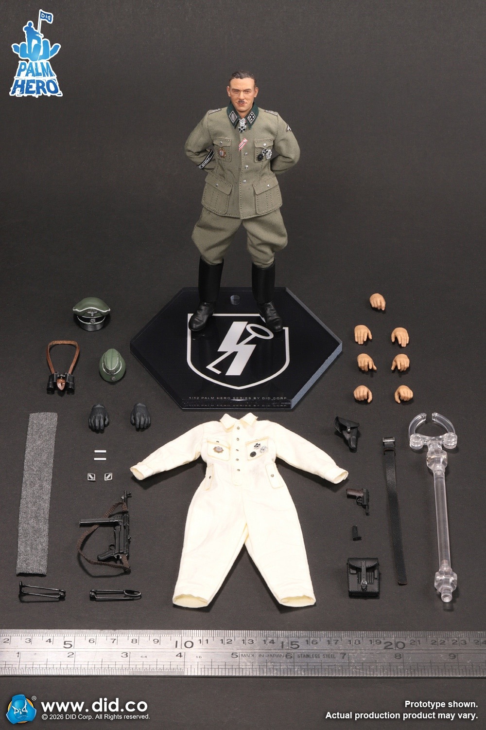 予約 DID 1/12 WW2 ドイツ武装親衛隊 指揮官 クルト・マイヤー XD80041