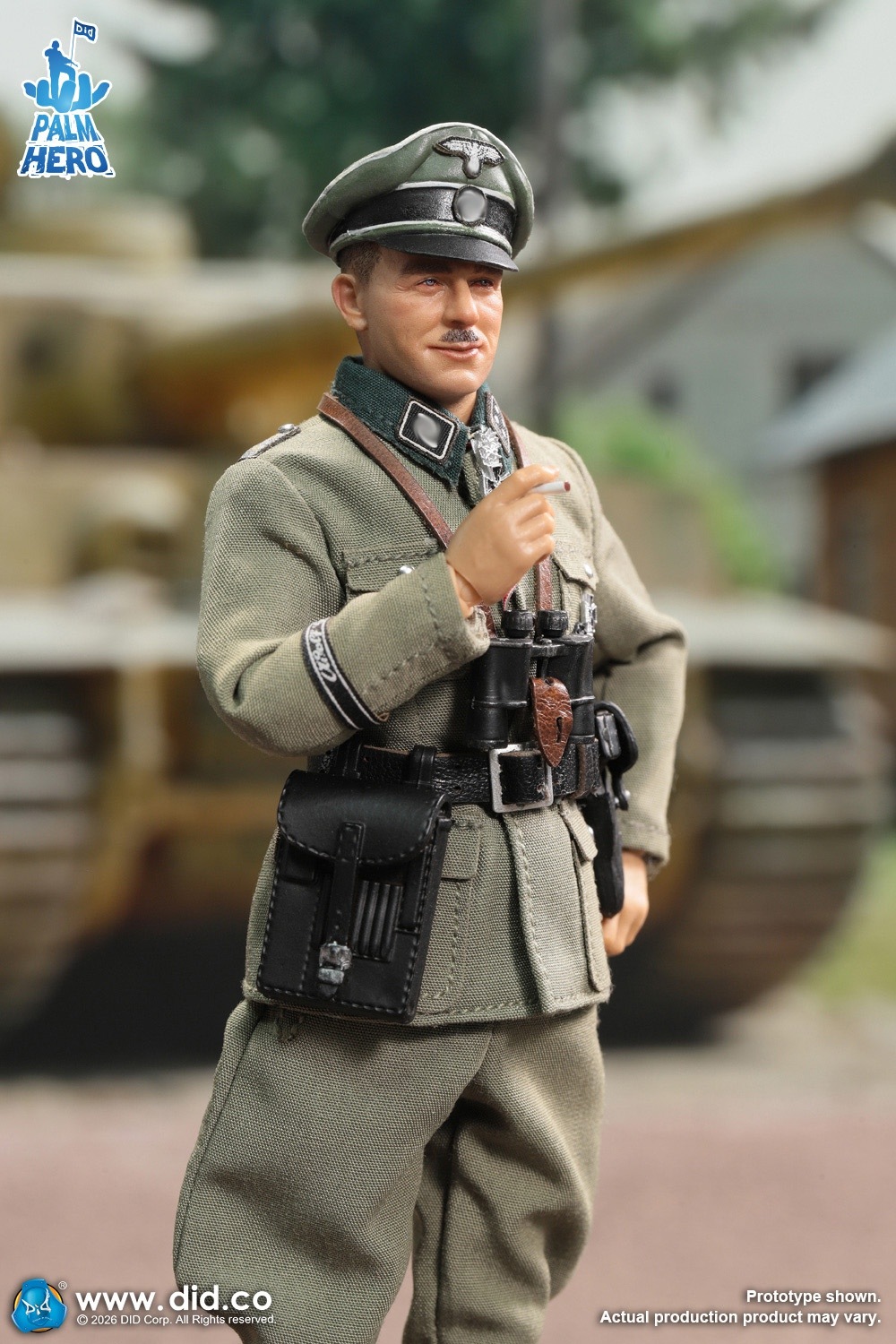 予約 DID 1/12 WW2 ドイツ武装親衛隊 指揮官 クルト・マイヤー XD80041