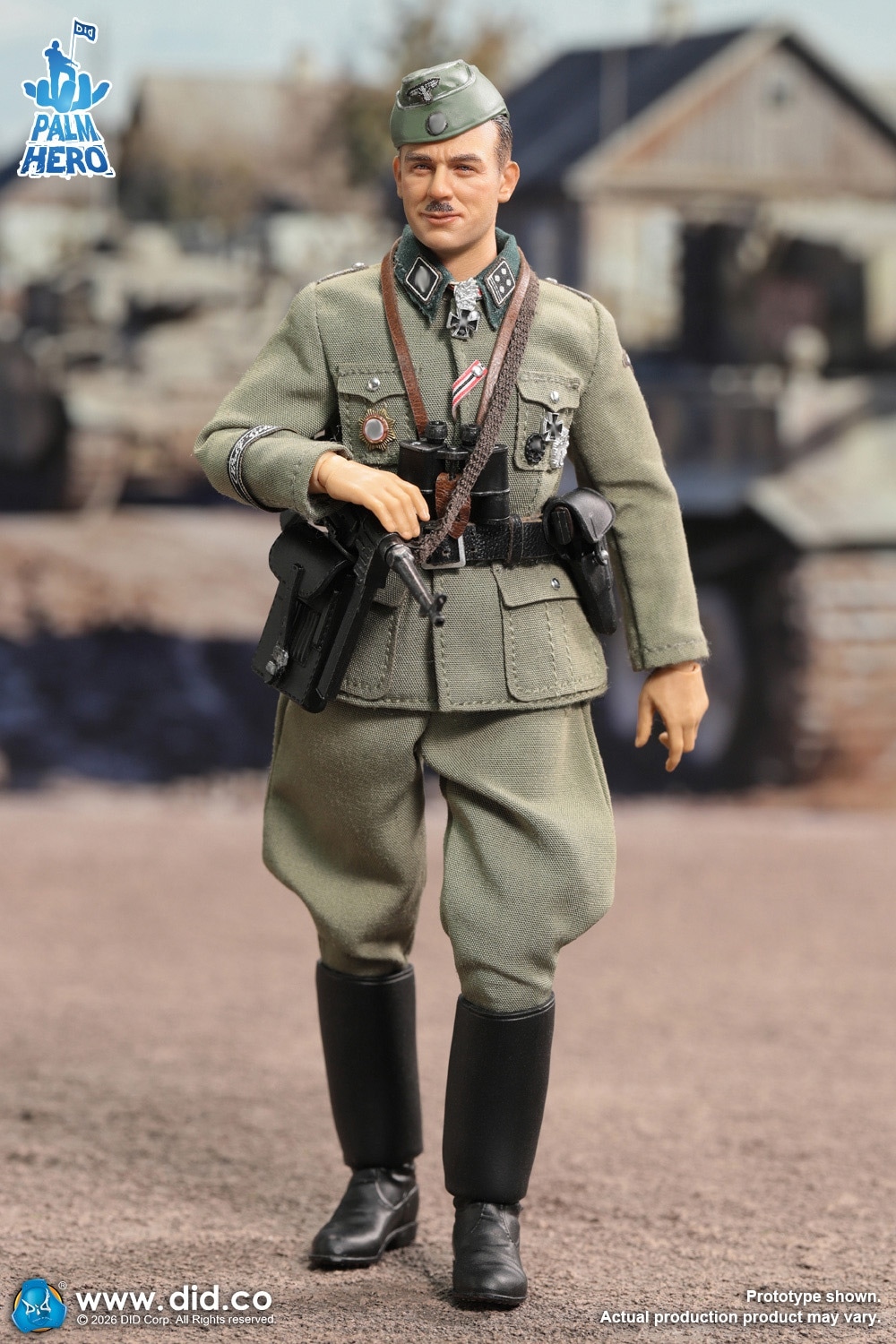 予約 DID 1/12 WW2 ドイツ武装親衛隊 指揮官 クルト・マイヤー XD80041
