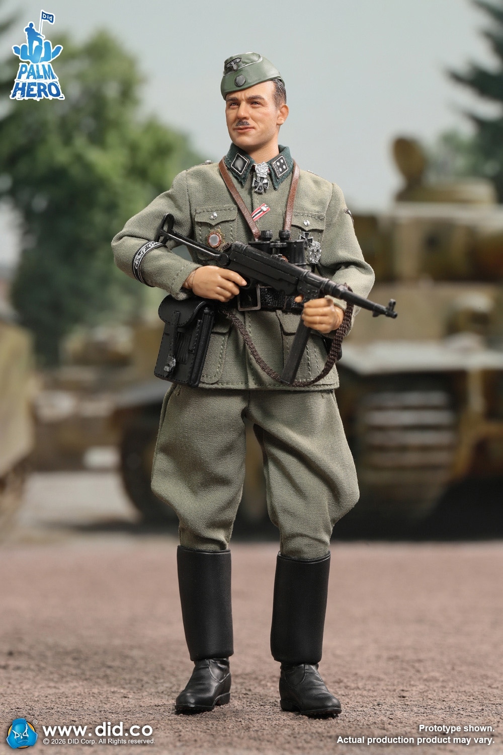1943’s★ドイツ国防軍★武装擲弾兵師団ガリーツィエン★シルバー835リング 予約 DID 1/12 WW2 ドイツ武装親衛隊 指揮官 クルト・マイヤー XD80041