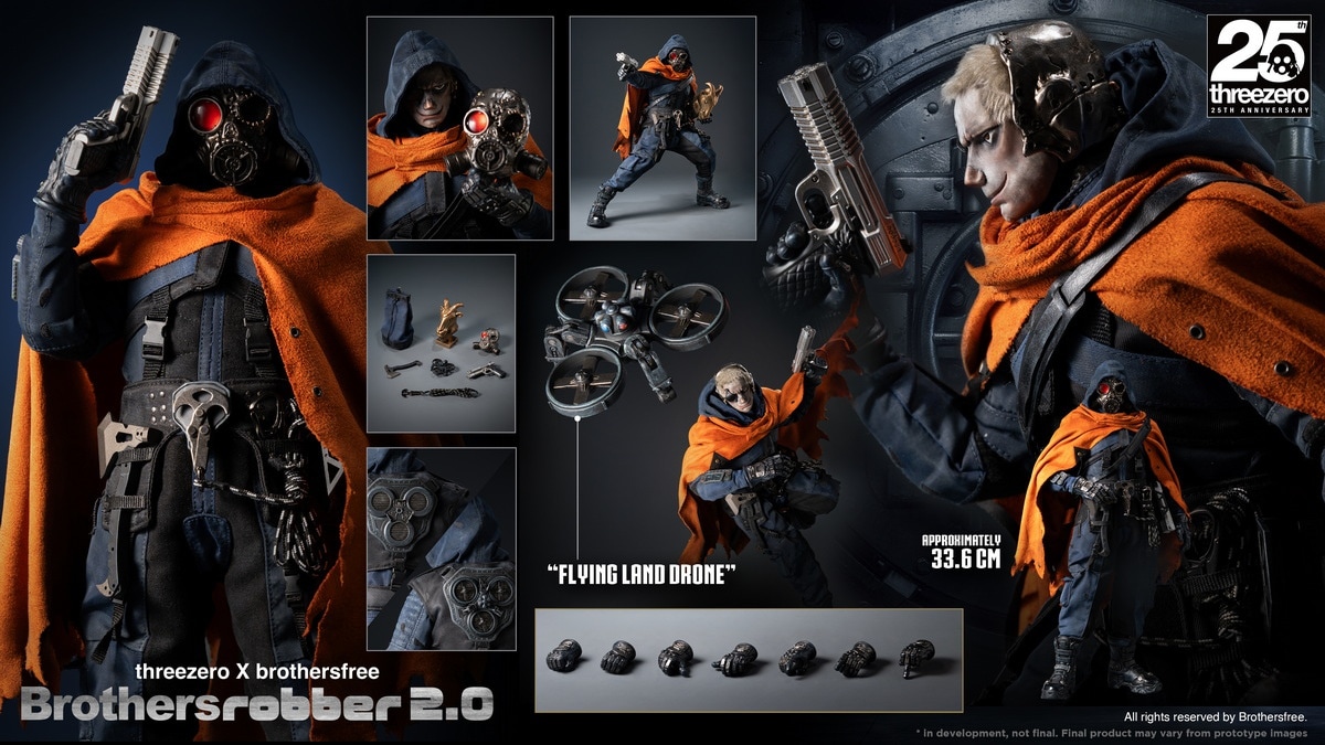 THREE ZERO アロー フィギュア 約30cm 予約 threezero 1/6 『Brothersfree』 Brothers Robber 2.0 3Z1074