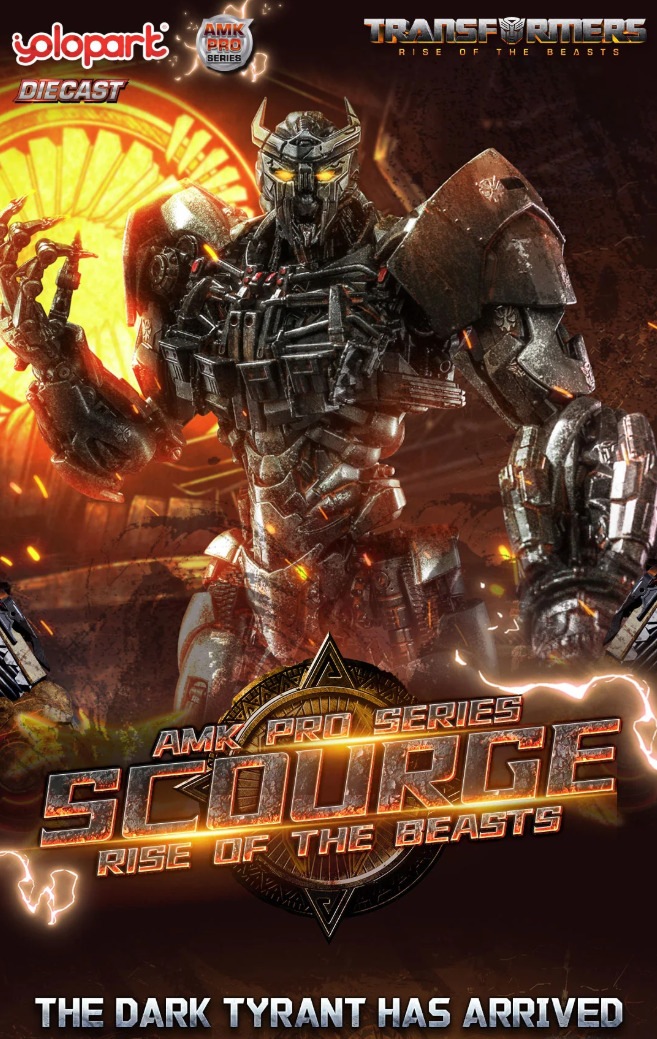 予約 YOLOPARK AMK PRO Series TRANSFORMERS : Rise of the Beasts