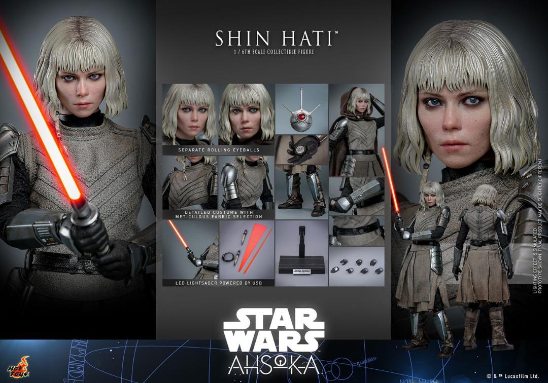 ホットトイズ　スターウォーズ　アソーカ　シン・ハティ ホットトイズ 1/6 スター・ウォーズ：アソーカ シン・ハティ 未