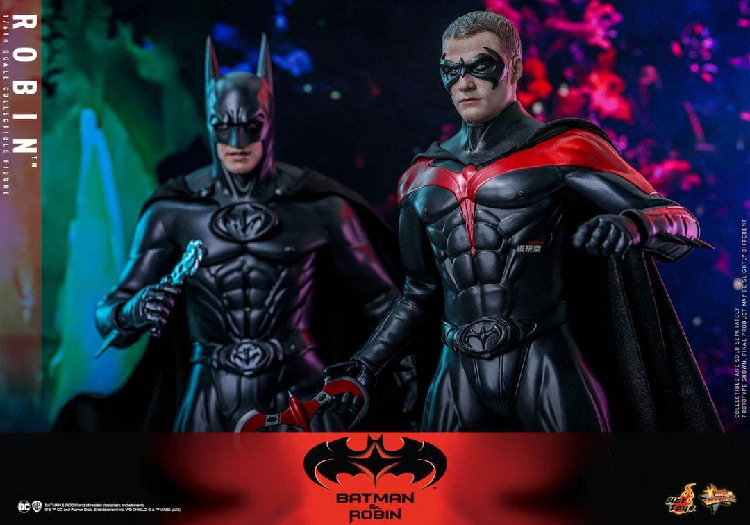 ホットトイズ 『バットマン & ロビン Mr.フリーズの逆襲』 ロビン ムービーマスターピース バットマン＆ロビンMr.フリーズの逆襲