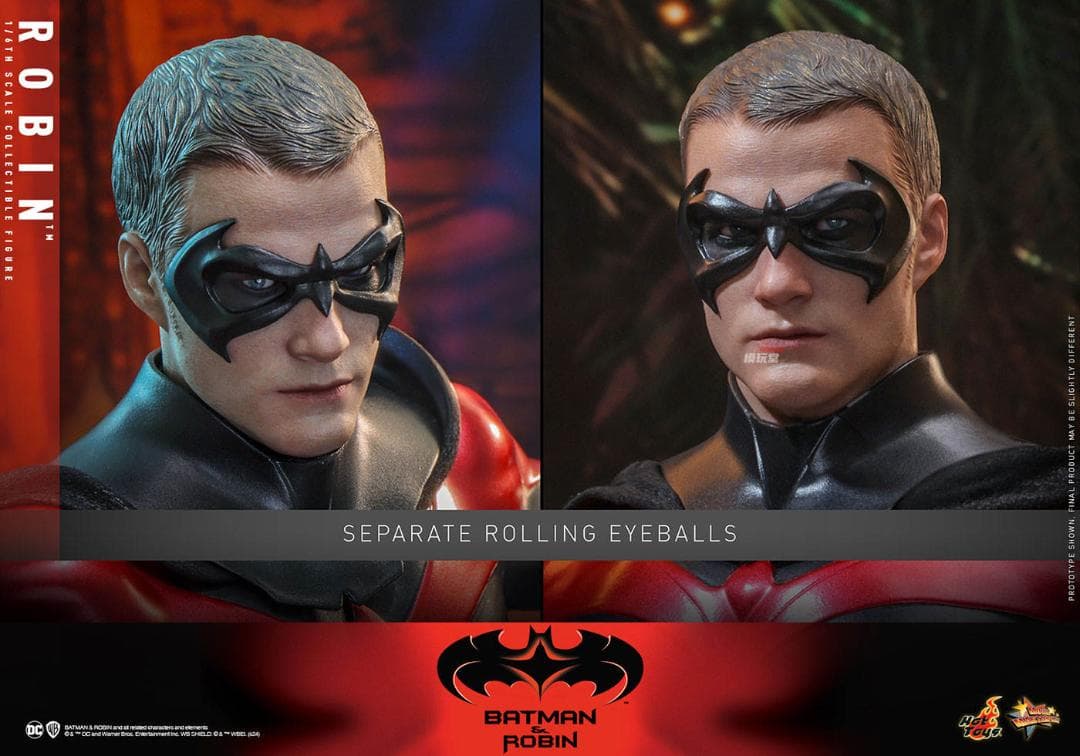 ホットトイズ 『バットマン & ロビン Mr.フリーズの逆襲』 ロビン ホットトイズ 1/6 『バットマン & ロビン Mr.フリーズの逆襲