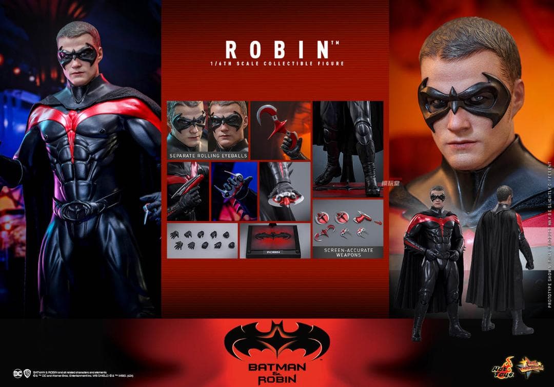 ホットトイズ 『バットマン & ロビン Mr.フリーズの逆襲』 ロビン ムービー・マスターピース】『バットマン & ロビン Mr.フリーズの逆襲