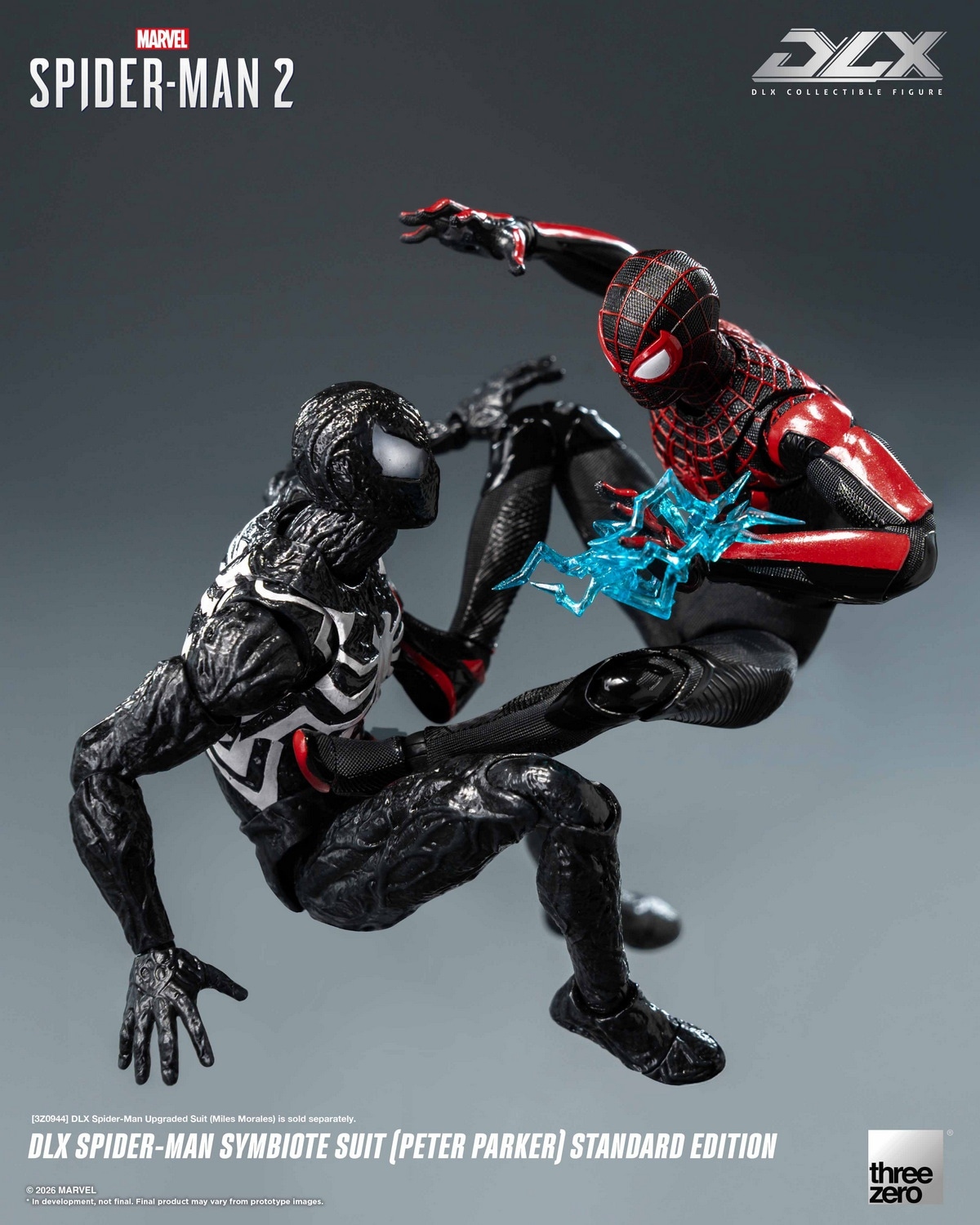 予約 threezero DLX スパイダーマン シンビオート・スーツ（ピーター