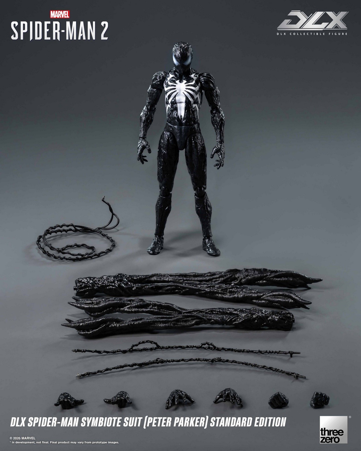 予約 threezero DLX スパイダーマン シンビオート・スーツ（ピーター