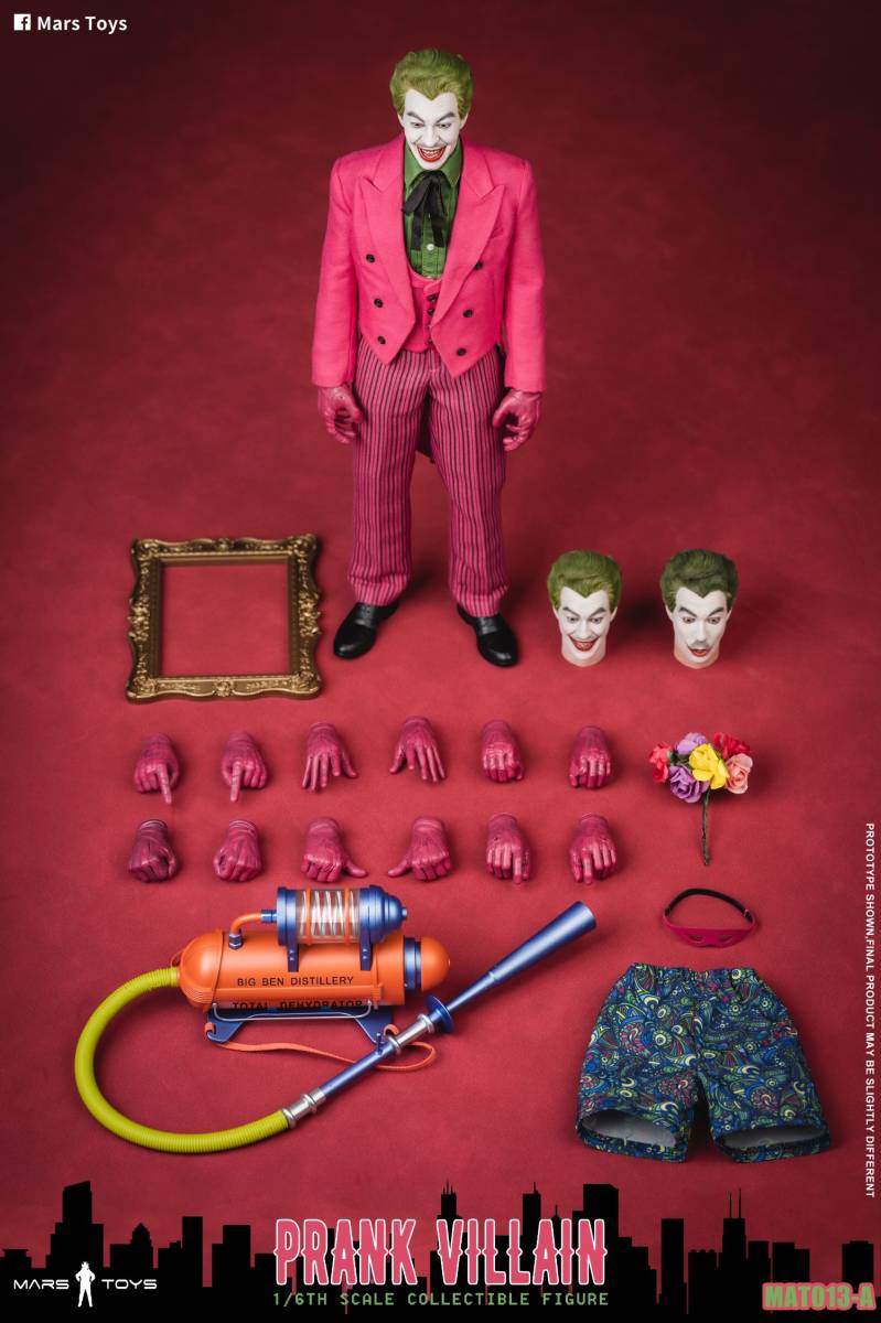 MARStoys　1/6 MR.J ジョーカー　フィギュア Pre-order] Mars Toys 1/6 MAT014 Mr.J Joker Action Figure Model