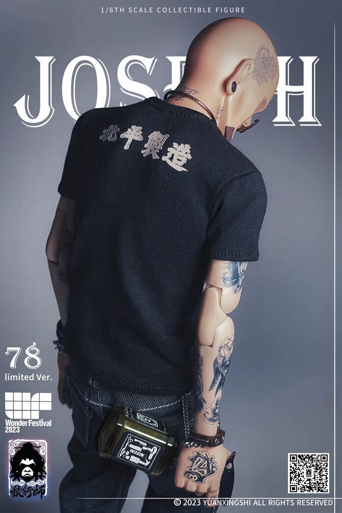 猿行師 1/6 理髪師 Tony WF2023 会場限定.Ver 未開封新品 JC-2023XD1