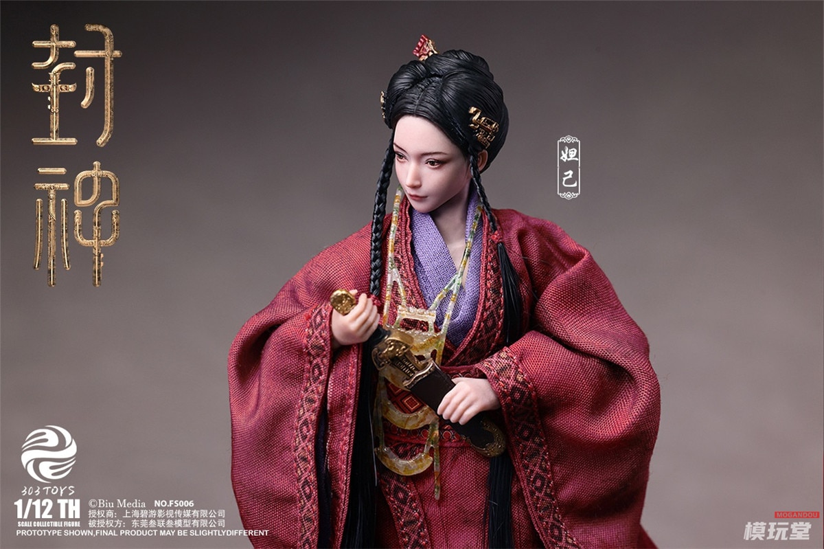 予約 303TOYS 1/12 『封神・妖姫とキングダムの動乱』 妲己 妖狐.Ver