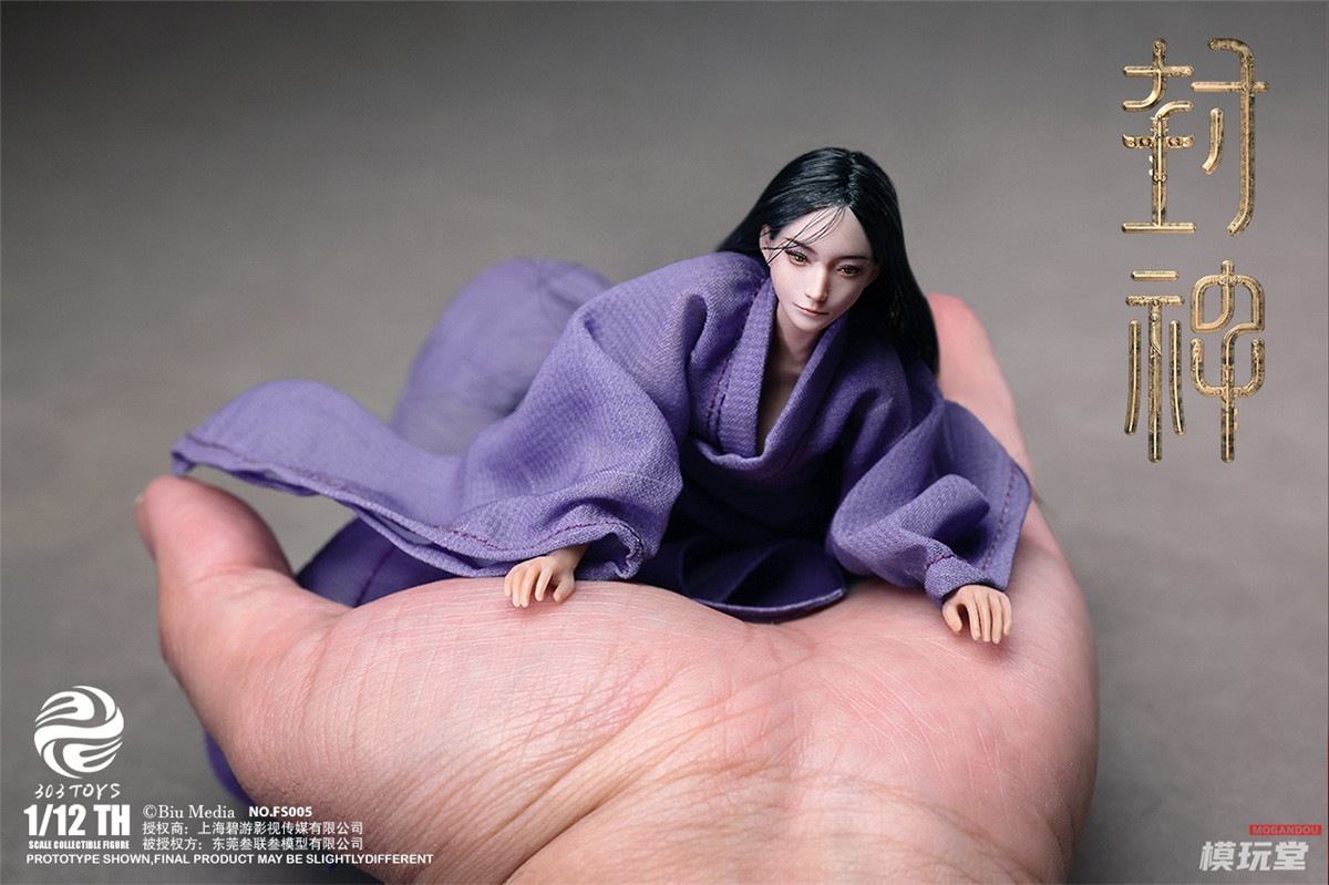 予約 303TOYS 1/12 『封神・妖姫とキングダムの動乱』 妲己 妖狐.Ver