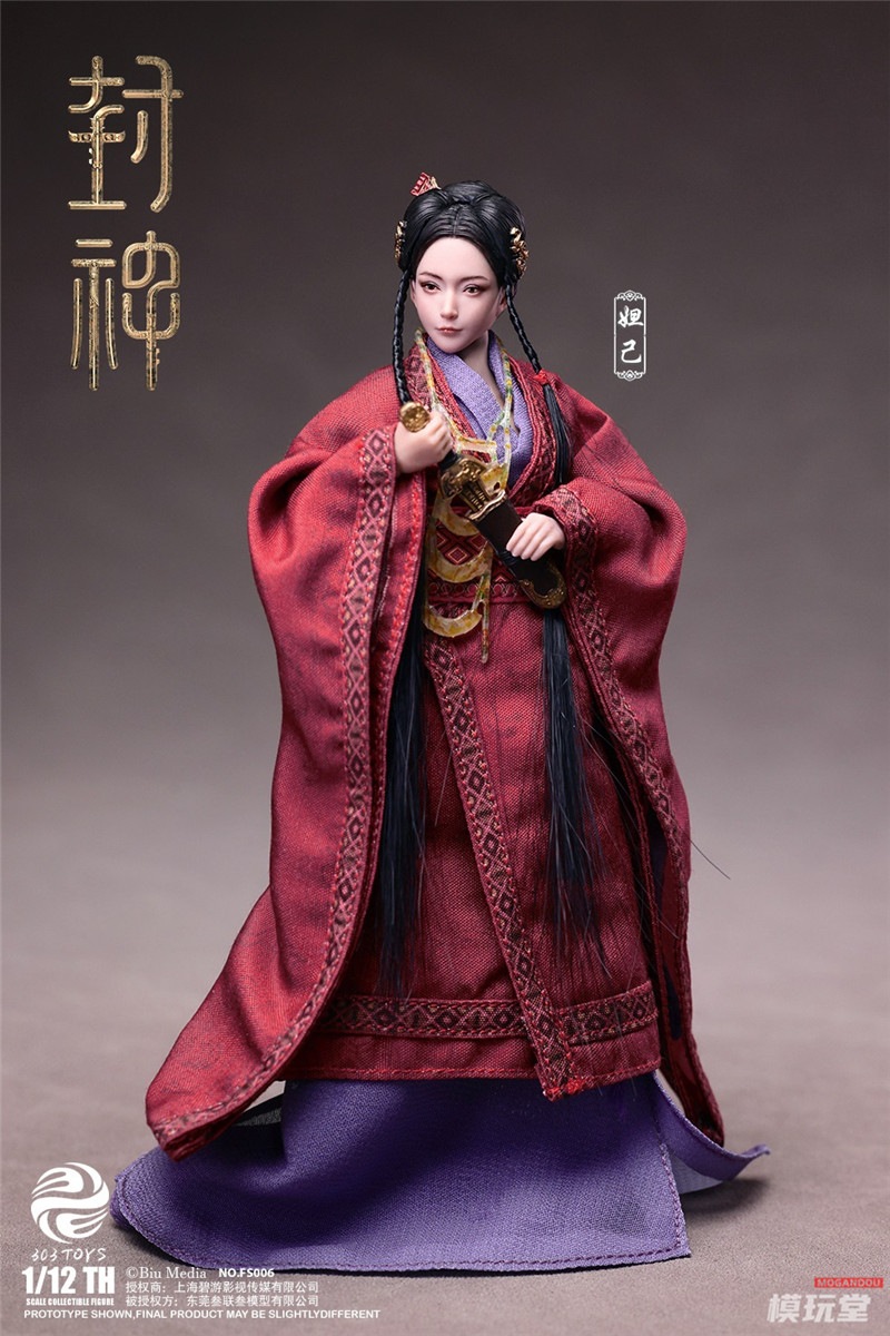 予約 303TOYS 1/12 『封神・妖姫とキングダムの動乱』 妲己 妖狐.Ver