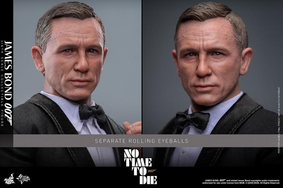 ホットトイズ　ジェームズ・ボンド 007 ノータイムトゥダイ　 フィギュア ホットトイズ 1/6 『007 ノー・タイム・トゥ・ダイ』 ジェームズ