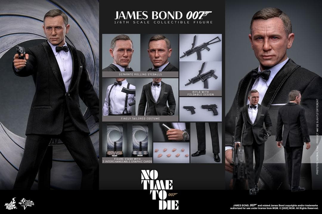ホットトイズ 1/6 『007 ノー・タイム・トゥ・ダイ』 ジェームズ