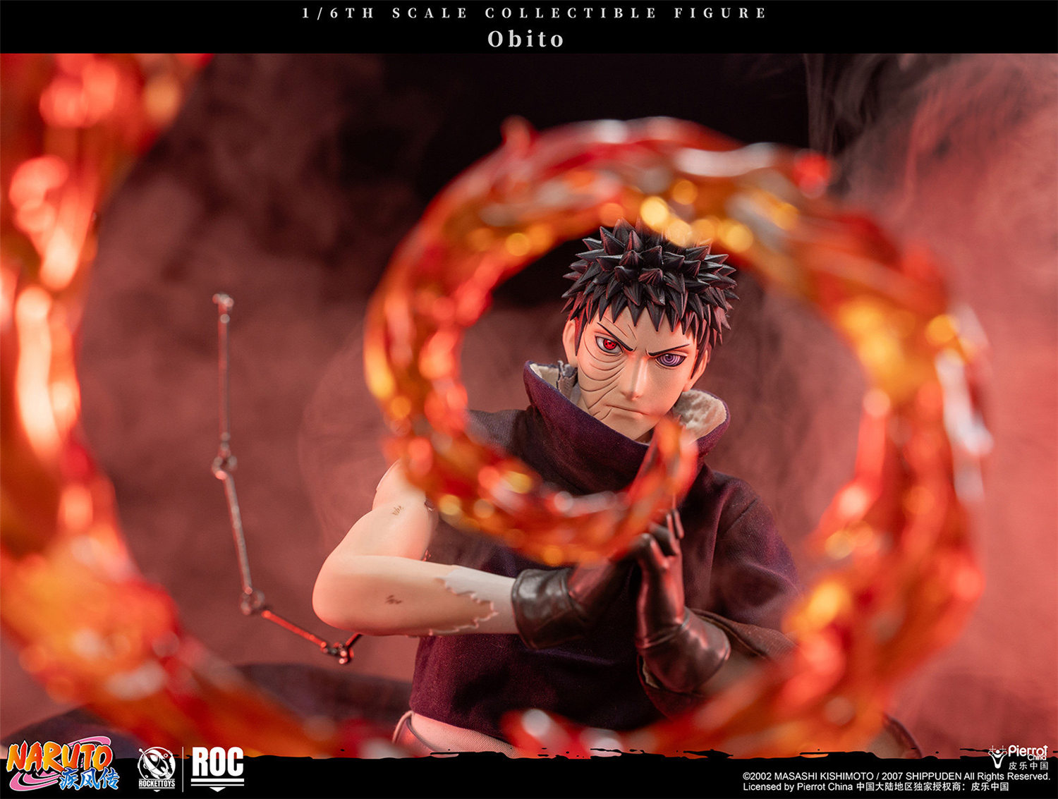 予約 RocketToys 1/6 『NARUTO -ナルト- 疾風伝』うちはオビト 予約