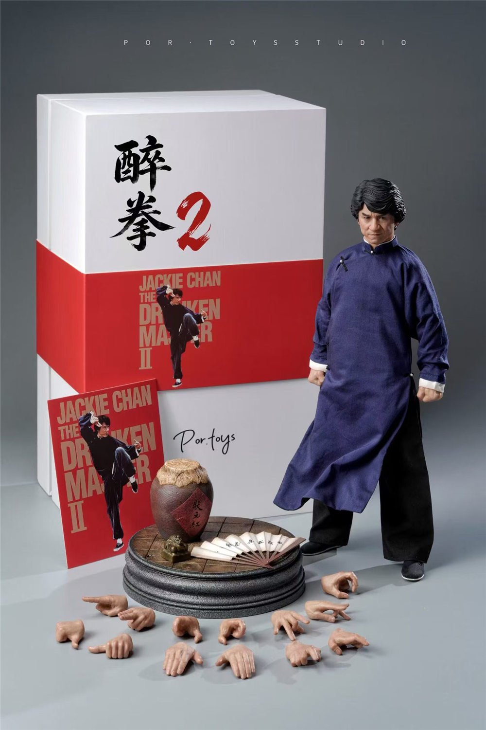 Por.toys 1/6 酔拳 2 Drunken Master II Collectible Action Figure