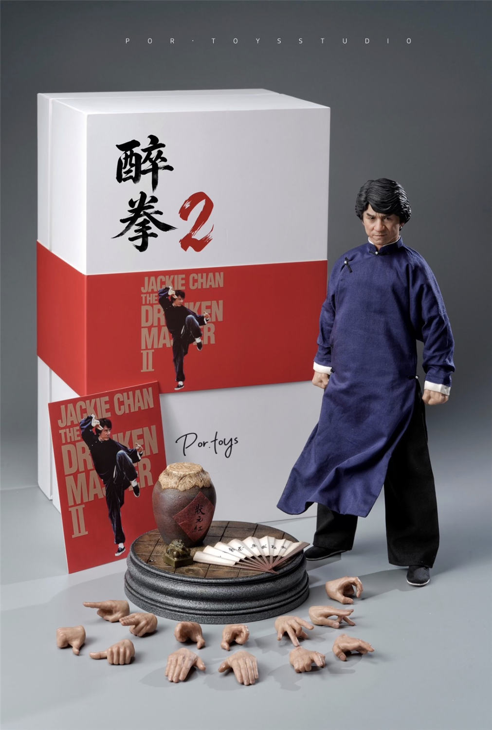 予約 Por.toys 1/6 酔拳 2 Drunken Master II Collectible Action
