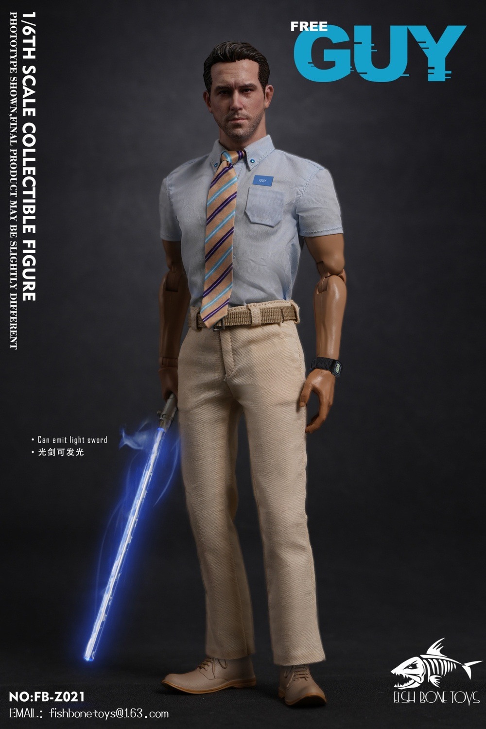 予約 FISH BONETOYS 1/6 アウトゥオブ コントロール NPC FB-Z021 Out 