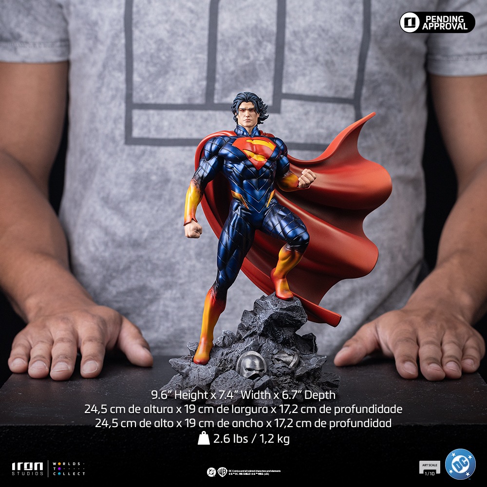 予約 Iron Studios 1/10 『DC コミックス』 スーパーマン